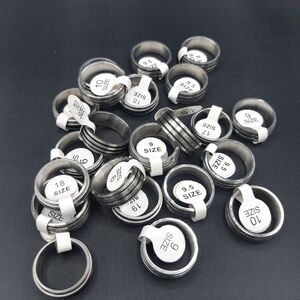 Resellers Lot: Stainless Steel Men's Rings